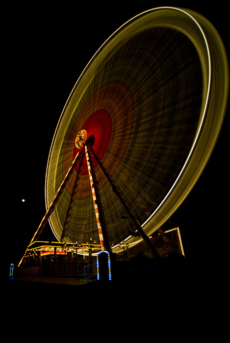 Grande roue au grand angle